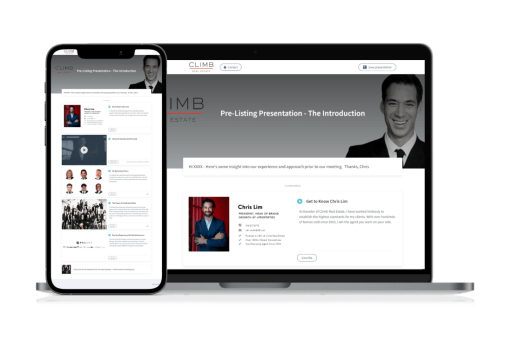 Pre Listing Presentation