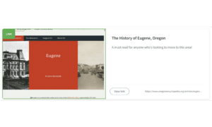 history of eugene, oregon history of eugene, oregon