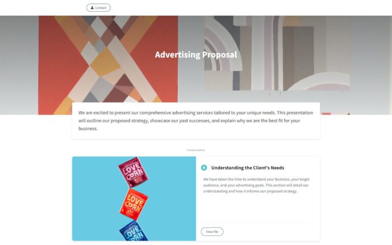 Advertising Proposal