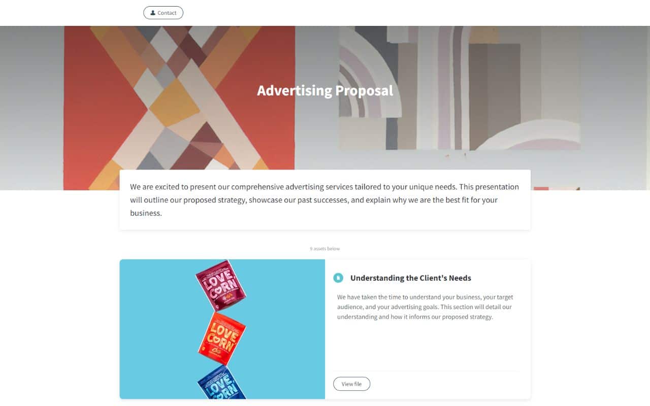 Advertising Proposal