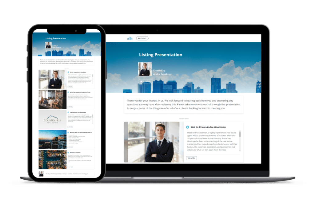 Real Estate Digital Listing Presentation Software 9 Real Estate Listing Presentation Banner Slide