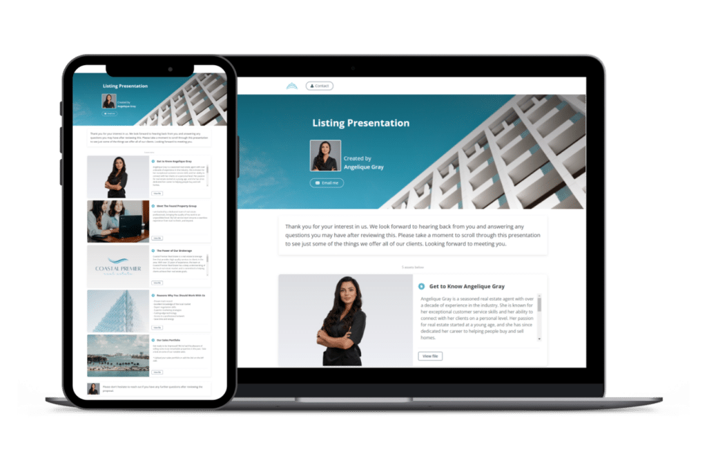 Real Estate Digital Listing Presentation Software 2 Real Estate Listing Presentation Banner Slide