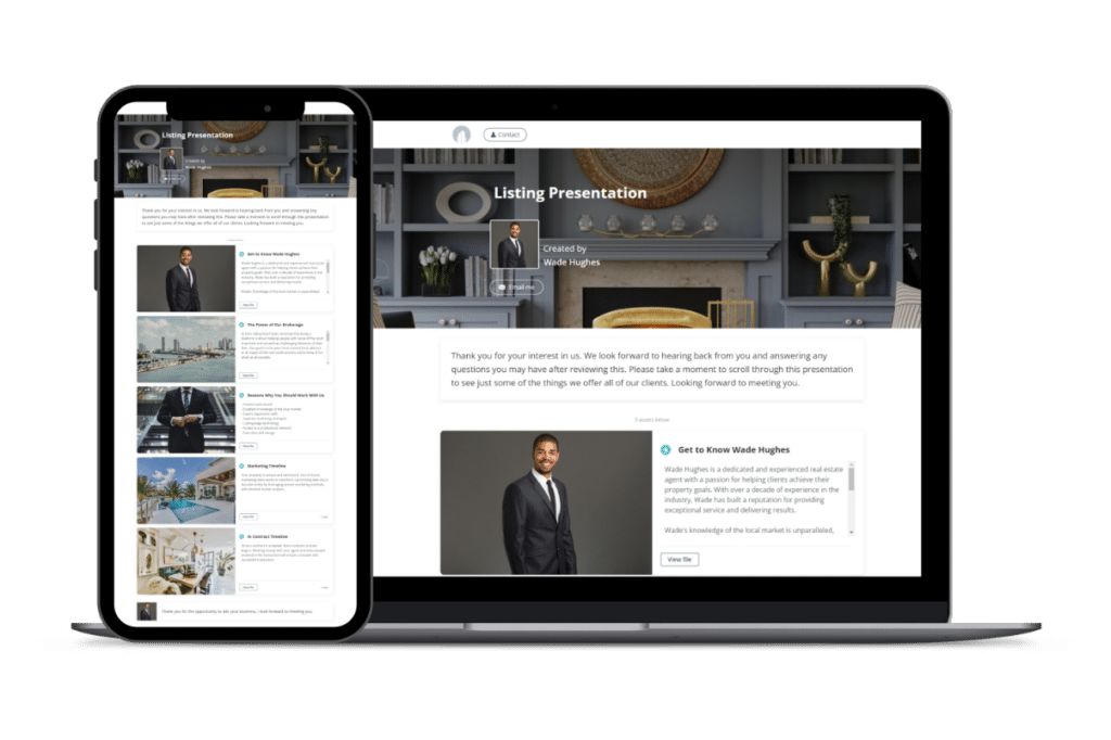 Real Estate Digital Listing Presentation Software 5 Real Estate Listing Presentation Banner Slide